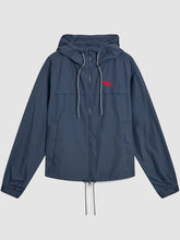 Mens and Womens Arsenal Cannon Windbreaker Jacket Navy Blue
